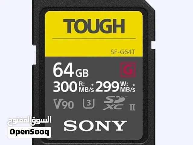 رام كاميرا SD ماركة سوني سعة 64 G