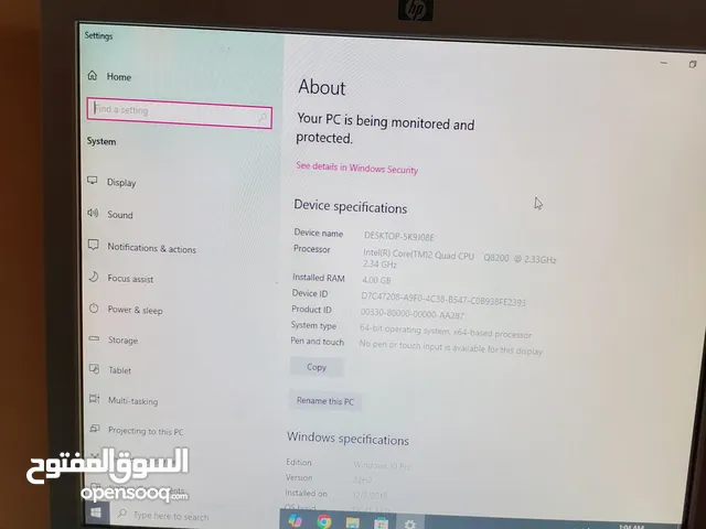 Windows HP  Computers  for sale  in Irbid
