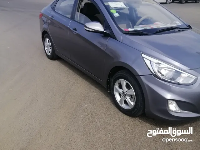 هيونداي اكسنت 2016 ماكينه 1400 اتوماتيك 6 سرعات , عداد 92000 قابل لزياده