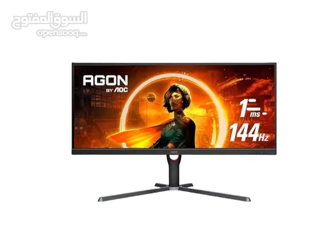 AOC U34G3XM 34" Frameless Gaming Monitor, WQHD 3440 x1440, 144Hz 1ms, FreeSync Premium