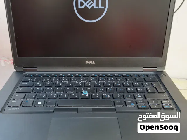 الشاشة لمس . dell . المعالج كور اي 7 الجيل 7 من فئة HQ . الهارد 256 ssd الرام 8
