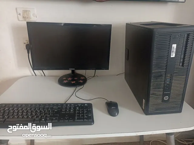 كمبيوتر مكتبي كامل للبيع – مع شاشة 22 بوصة – جاهز للاستخدام الفوري
