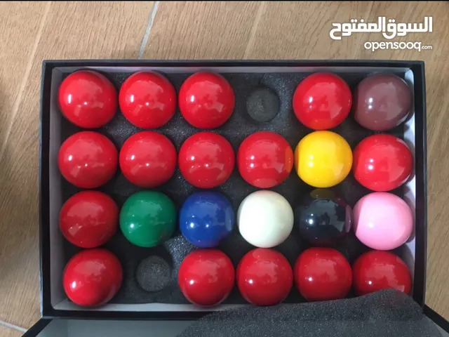 كرات سنوكر جديد نوعية ممتازة