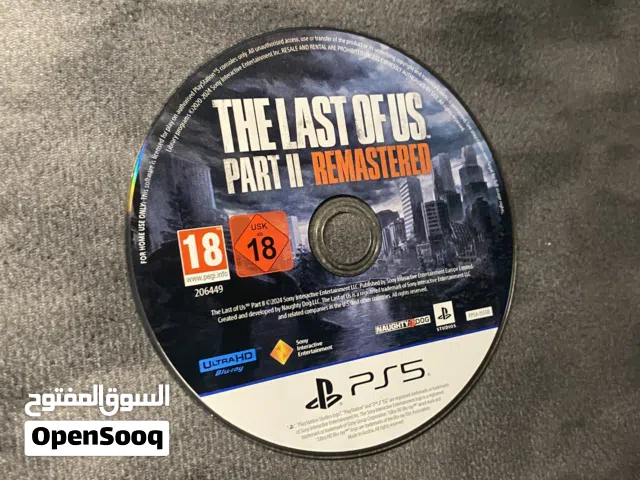 شريط  ps 5 the last of us part 2 Remastered بحاله ممتازه. الدفع كاش فقط  لايوجد توصيل