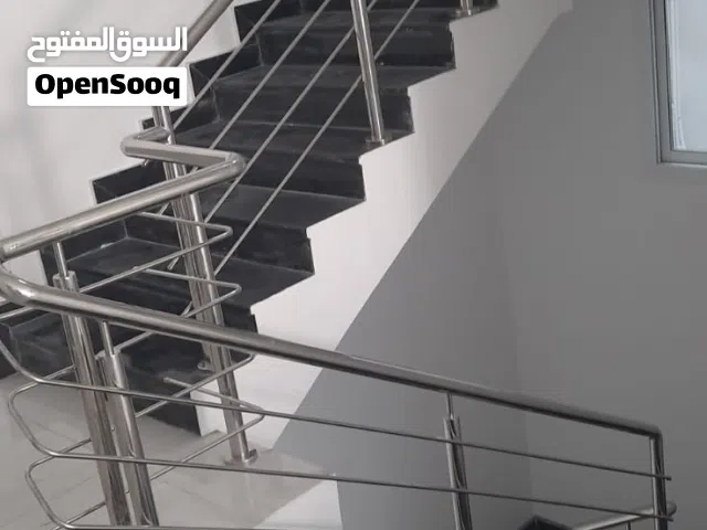 Stair Stainless Steel Handrail & Glass Railing – High Quality – Ready to Install”