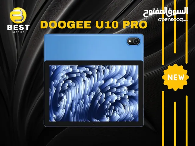 مع كفر ولزقة حماية وكيبورد تابلت // doogee u10 pro new