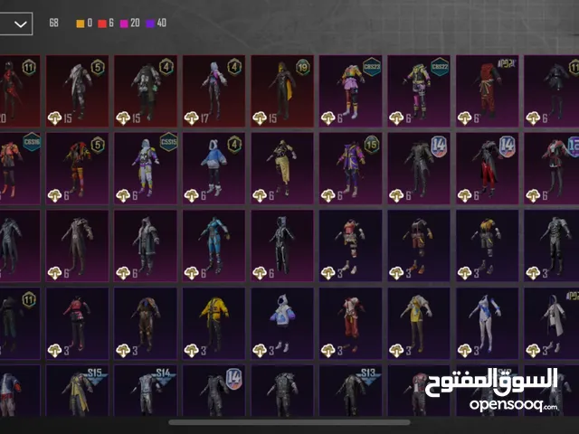 Pubg Accounts and Characters for Sale in Amman
