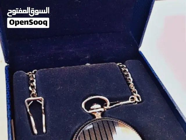 ساعة جيب اوتوماتيك فاخرة من ماركة شركة ( تشارلس هوبيرس ) الفرنسية