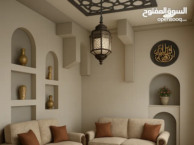 تركيب جميع انواع الديكور الداخلي و الخارجي احدث التصميم للجبسومبورد وبديل الخشب وبديل الحجر وبديل ال