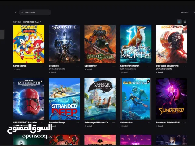 حساب epic games للبيع full access