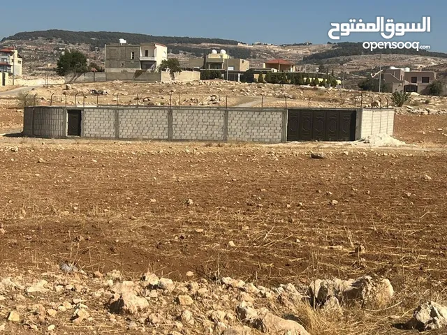 ارض للبيع في زبود منطقة شاليهات مطله على البحر الميت مساحة 517