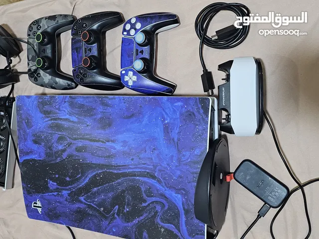 بلايستيشن 5 مع كامل الاكسسوارات