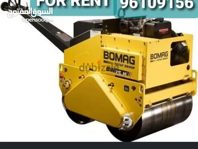 Rent of construction machinery