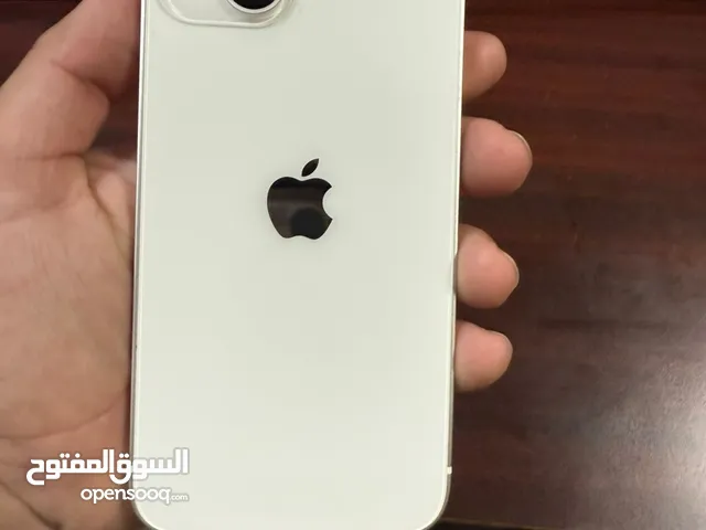 ايفون 13 بحاله ممتازه استعمال شهرين معه كفاله اربع اشهر تلفون نضيف بطاريه 91 للبيع بداعي لسفر