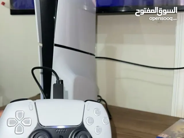 للبيع ps5 slim نسخة سيدي شبه جديد