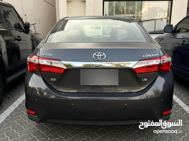 Toyota Corolla 2015 GCC SPECS