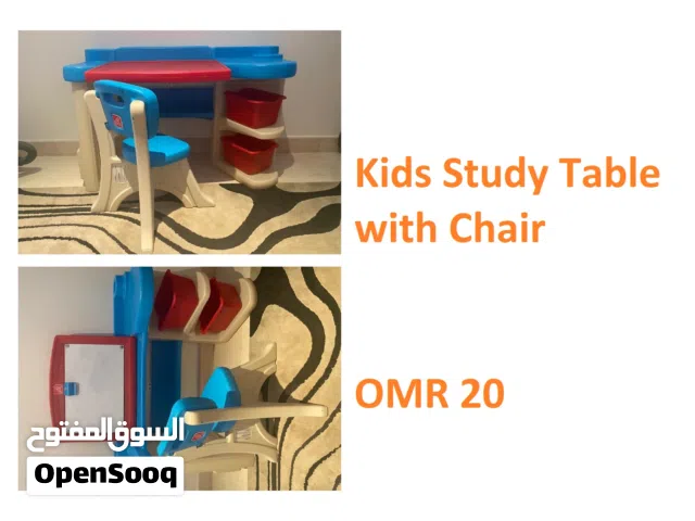Kids Study Table with Chair