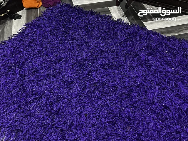 Purple floor mat