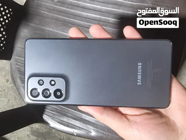 جالاكسي A73 5G سامسونج، لون أسود، مستعمل بحالة ممتازة، سعة 256 جيجابايت