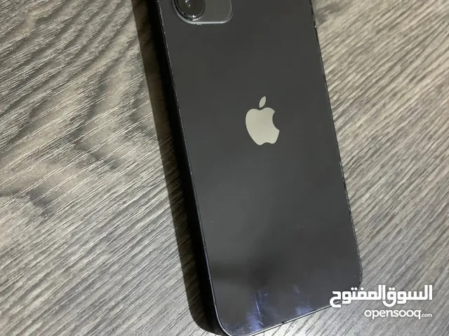 New iPhone 12 –128 giga لون اسود بطاريه : 100 نموذج : M
