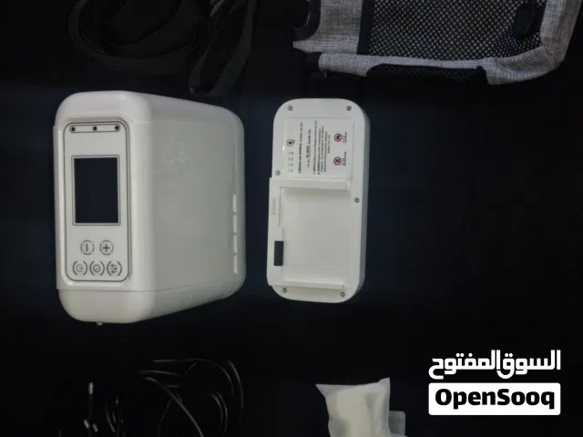 جهاز كسجين محمول شبه جديد + بطارية ثانيه هدية