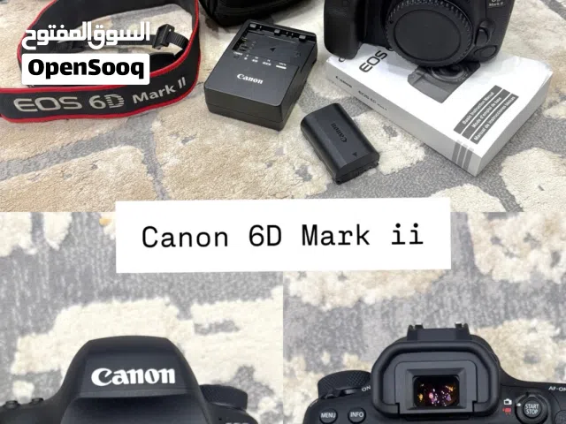 canon 6d mark 2 شبه جديدة