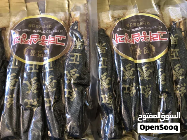 جذور الجينسنغ الاحمر الكوري المحلاة بالعسل