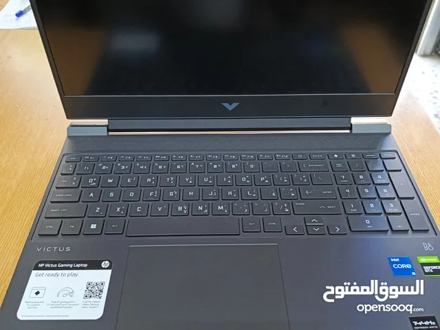 جهاز لاب توب hp victus gaming cor i5 جيل12 بسعر ممتاز وجيل حديث