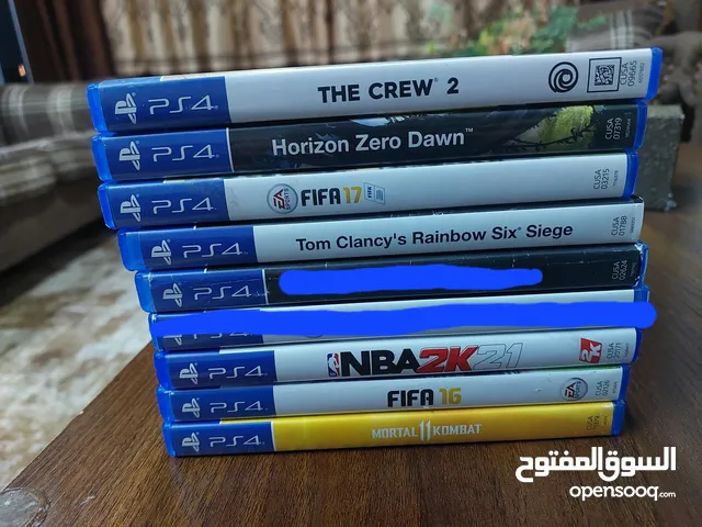 للبيع سيديات بلاي ستيشن 4