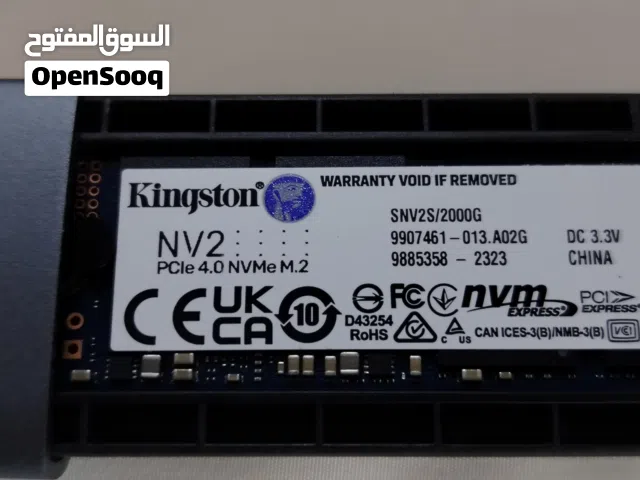 Kingston NV2 2TB PCIe 4.0 NVMe M.2 Internal SSD