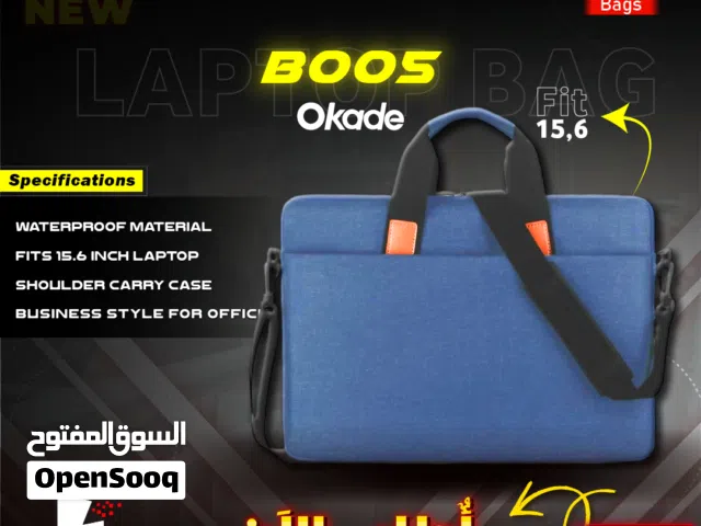Okade 15.6 Inch B005 Shoulder Laptop Bag شنطة لابتوب لون أزرق