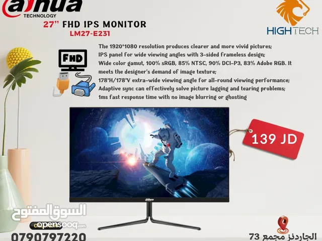 Dahua DHI-LM27-E231B 27" FHD IPS-180Hz Gaming Monitor شاشة دهوا للجيمينج