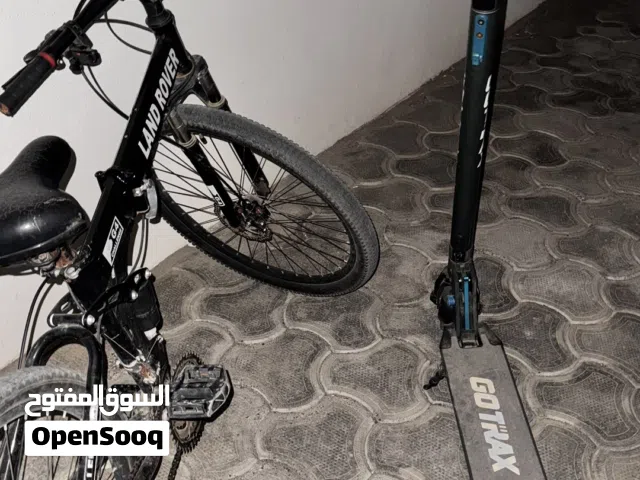 عرض سيكل لاند جبلي وسكوتر فيه خرب بسيط بسعر ممتاز