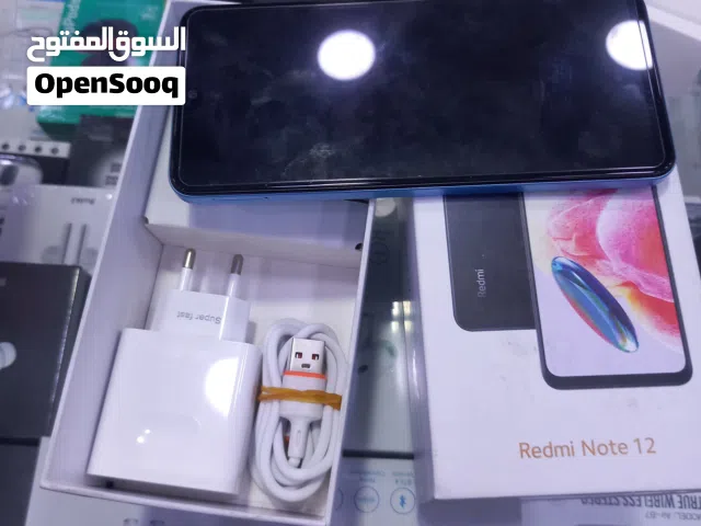 جهاز Redmi Note 12 مواصفات 128جيجا رام 6 مستعمل بحالة الوكالة