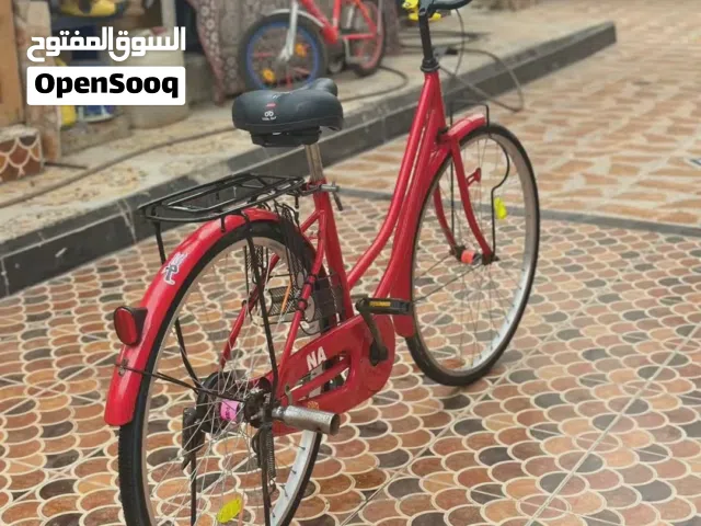 بايسكل سياحي حجم 26 لون احمر شركةNA