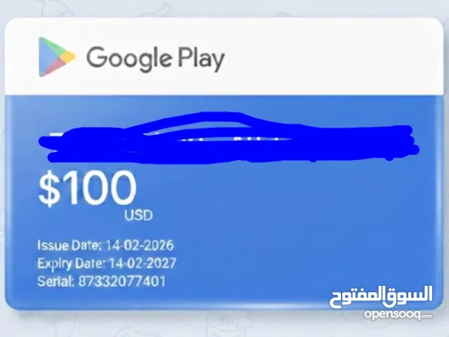 Google Play gaming card for Sale in Tripoli