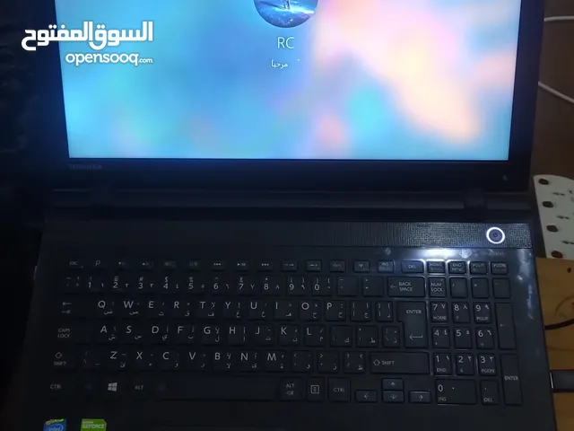 لابتوب توشيبا جيل خامس مع كرت شاشة خارجي نيفيديا بسعر ممتاز ونظافة لوكس