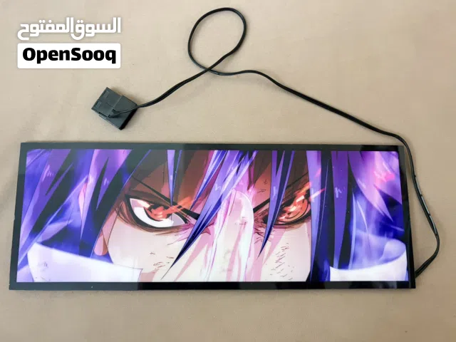 لوحة rgb لزينة كيس الpc بصورة أنمي