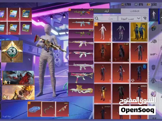 Accounts and Characters for Sale in Rafha