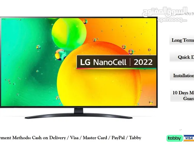LG 55 inch NanoCell Smart TV / UHD 4K HDR / AI Smart Function - New - With Warranty