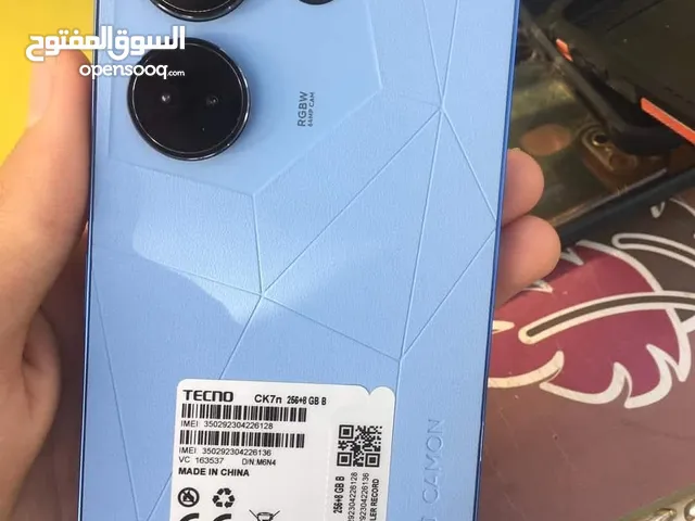Tecno Camon 256 GB in Amman