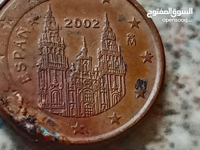 عملة قديمة 1سنت يورو 2002