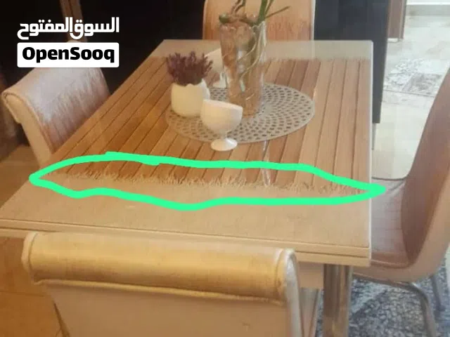 طاوله اكل مستعمله وحديته