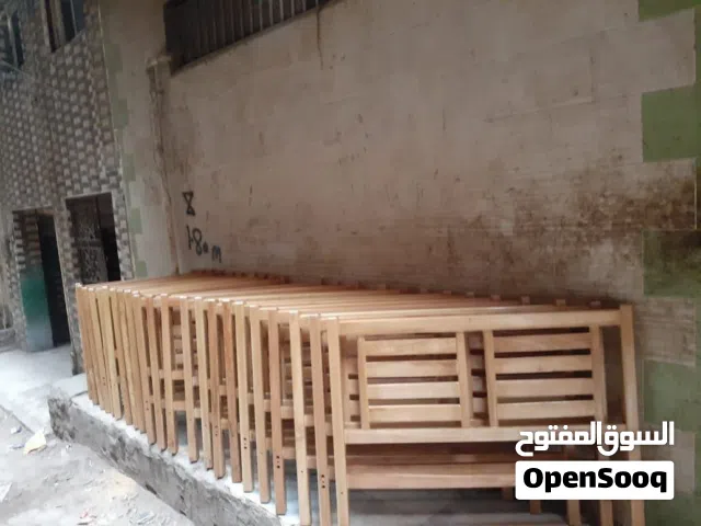 سرير خشب زان احمر