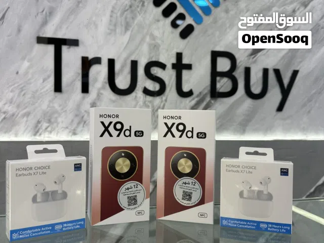 HONOR X9D 5G 12am/256 GB new هونر اكس 9 دي 12 رام /256 جيجا جديد  كفاله الوكيل الرسمي 12 شهر