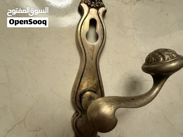 قطعة نحاس مزخرفة من الطراز الكلاسيكي الأثري زرفيل باب قطعتين
