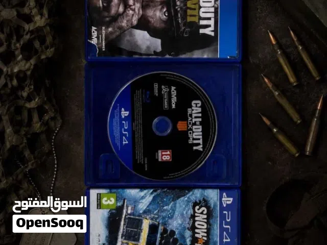 اقراص ps4 نضافه 90% شرط الفحص بيع او مراوس بلخدمه واقره الوصف همين