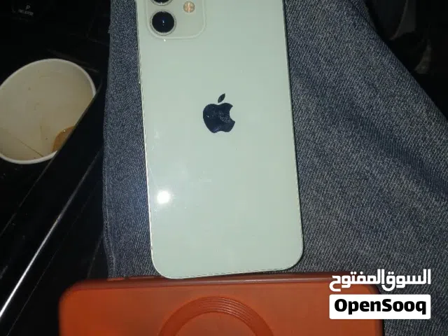 أيفون 12 مستعمل بحالة ممتازة بسعة 64 جيجابايت لون تركواز