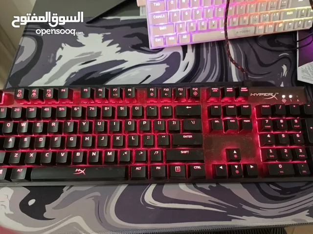 للبيع كيبورد هايبر اكس وماوس لوجيتك