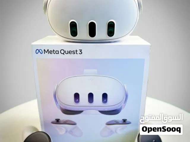 Meta quest 3 512gb vr virtual reality headset نظارة واقع افتراضي ميتا كويست ثري خمسمئة واثناعشر جيبي